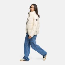 Marikoo Hazalee Damen Winter Herbst Stepp Jacke  Cream Größe S - Gr. 36