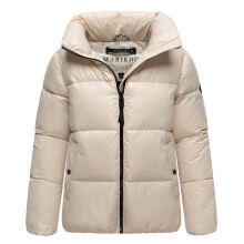 Marikoo Hazalee Damen Winter Herbst Stepp Jacke  Cream Größe S - Gr. 36