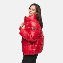 Marikoo Hazalee Damen Winter Herbst Stepp Jacke  Deep Red Größe S - Gr. 36