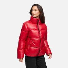 Marikoo Hazalee Damen Winter Herbst Stepp Jacke  Deep Red Größe XXL - Gr. 44