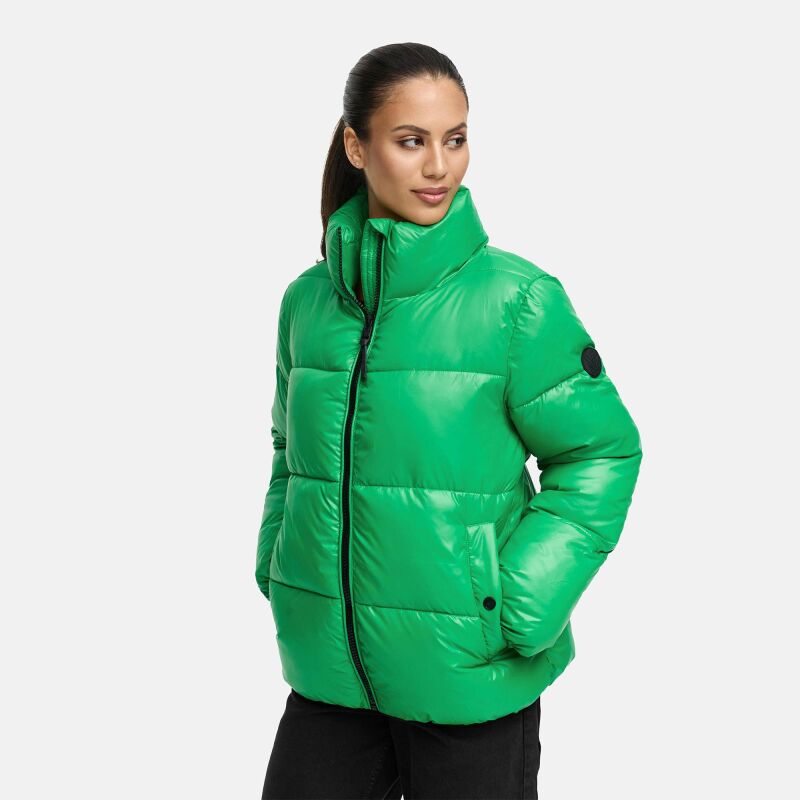 Marikoo Hazalee Damen Winter Herbst Stepp Jacke  Smaragd Green Größe M - Gr. 38