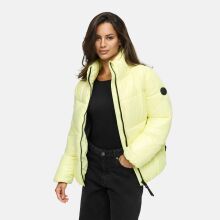 Marikoo Hazalee Damen Winter Herbst Stepp Jacke  Pastel Yellow Gr&ouml;&szlig;e XL - Gr. 42