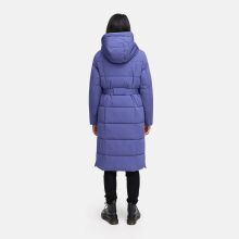 Navahoo Herbstnebel Damen Winter Steppmantel lang  Blue Violet Gr&ouml;&szlig;e XXL - Gr. 44