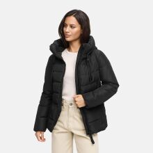 Marikoo Himee Damen Winter Herbst Steppjacke  Schwarz Gr&ouml;&szlig;e S - Gr. 36