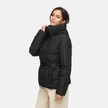 Marikoo Himee Damen Winter Herbst Steppjacke  Schwarz Gr&ouml;&szlig;e S - Gr. 36