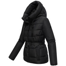 Marikoo Himee Damen Winter Herbst Steppjacke  Schwarz Größe XL - Gr. 42