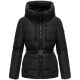 Marikoo Himee Damen Winter Herbst Steppjacke  Schwarz Größe XL - Gr. 42