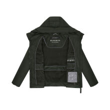 Marikoo Himee Damen Winter Herbst Steppjacke  Dark Olive  Gr&ouml;&szlig;e L - Gr. 40