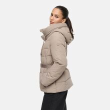 Marikoo Himee Damen Winter Herbst Steppjacke  Taupe Grey Gr&ouml;&szlig;e XS - Gr. 34