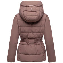 Marikoo Himee Damen Winter Herbst Steppjacke  Mauve Gr&ouml;&szlig;e XL - Gr. 42