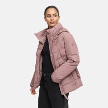 Marikoo Himee Damen Winter Herbst Steppjacke  Mauve Gr&ouml;&szlig;e XXL - Gr. 44