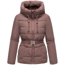 Marikoo Himee Damen Winter Herbst Steppjacke  Mauve Gr&ouml;&szlig;e XXL - Gr. 44