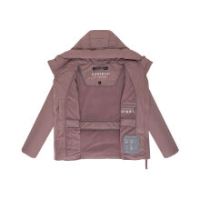 Marikoo Himee Damen Winter Herbst Steppjacke  Mauve Gr&ouml;&szlig;e XXL - Gr. 44