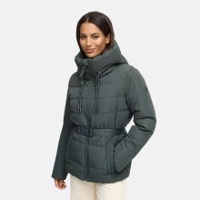 Marikoo Himee Damen Winter Herbst Steppjacke  Stone Green Gr&ouml;&szlig;e S - Gr. 36