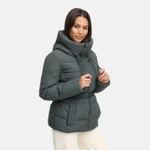 Marikoo Himee Damen Winter Herbst Steppjacke  Stone Green Gr&ouml;&szlig;e S - Gr. 36