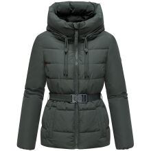 Marikoo Himee Damen Winter Herbst Steppjacke  Stone Green Gr&ouml;&szlig;e S - Gr. 36