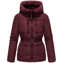 Marikoo Himee Damen Winter Herbst Steppjacke  Wine Größe XS - Gr. 34