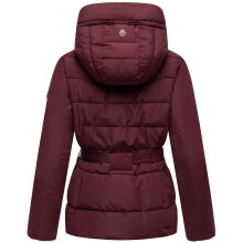 Marikoo Himee Damen Winter Herbst Steppjacke  Wine Größe XS - Gr. 34