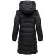 Marikoo Kaltnäschen Damen Winter Steppmantel Jacke  Schwarz-Größe S - Gr. 36