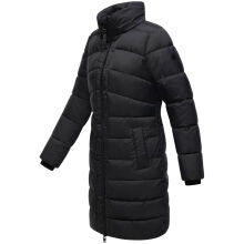 Marikoo Kaltnäschen Damen Winter Steppmantel Jacke  Schwarz-Größe M - Gr. 38
