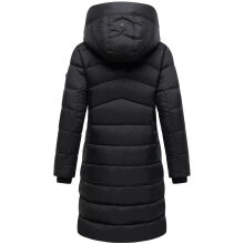 Marikoo Kaltnäschen Damen Winter Steppmantel Jacke  Schwarz-Größe M - Gr. 38