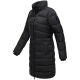 Marikoo Kaltnäschen Damen Winter Steppmantel Jacke  Schwarz-Größe M - Gr. 38