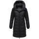 Marikoo Kaltnäschen Damen Winter Steppmantel Jacke  Schwarz-Größe L - Gr. 40