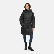 Marikoo Kaltnäschen Damen Winter Steppmantel Jacke  Schwarz-Größe XXXL - Gr. 46