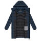 Marikoo Kaltnäschen Damen Winter Steppmantel Jacke  Navy-Größe S - Gr. 36
