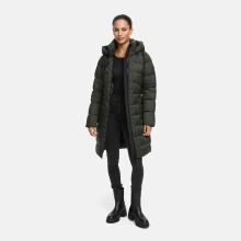 Marikoo Kaltnäschen Damen Winter Steppmantel Jacke  Dark Olive-Größe S - Gr. 36