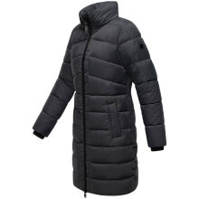 Marikoo Kaltn&auml;schen Damen Winter Steppmantel Jacke  Anthrazit-Gr&ouml;&szlig;e XXXL - Gr. 46