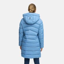 Marikoo Kaltnäschen Damen Winter Steppmantel Jacke  Powder Blue-Größe S - Gr. 36