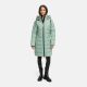 Marikoo Kaltnäschen Damen Winter Steppmantel Jacke  Smokey Mint-Größe S - Gr. 36