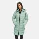 Marikoo Kaltnäschen Damen Winter Steppmantel Jacke  Smokey Mint-Größe S - Gr. 36