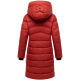 Marikoo Kaltnäschen Damen Winter Steppmantel Jacke  Dark Terracotta-Größe S - Gr. 36