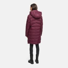 Marikoo Kaltn&auml;schen Damen Winter Steppmantel Jacke  Wine-Gr&ouml;&szlig;e XL - Gr. 42