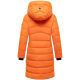 Marikoo Kaltnäschen Damen Winter Steppmantel Jacke  Orange-Größe S - Gr. 36