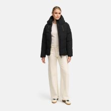 Marikoo Kwamee Damen WInter Herbst Steppjacke Schwarz Größe L - Gr. 40