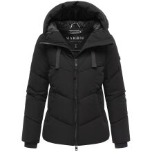 Marikoo Kwamee Damen WInter Herbst Steppjacke Schwarz Größe XXL - Gr. 44