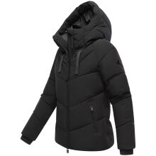Marikoo Kwamee Damen WInter Herbst Steppjacke Schwarz Größe XXL - Gr. 44