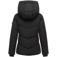Marikoo Kwamee Damen WInter Herbst Steppjacke Schwarz Größe XXL - Gr. 44