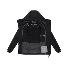 Marikoo Kwamee Damen WInter Herbst Steppjacke Schwarz Größe XXL - Gr. 44