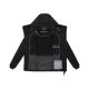Marikoo Kwamee Damen WInter Herbst Steppjacke Schwarz Größe XXL - Gr. 44