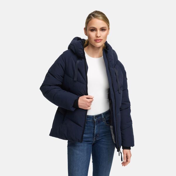 Marikoo Kwamee Damen WInter Herbst Steppjacke Navy Größe XS - Gr. 34