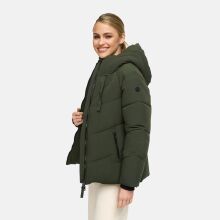 Marikoo Kwamee Damen WInter Herbst Steppjacke Dark Olive Größe XS - Gr. 34