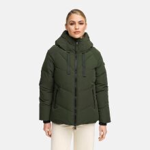 Marikoo Kwamee Damen WInter Herbst Steppjacke Dark Olive Größe XS - Gr. 34