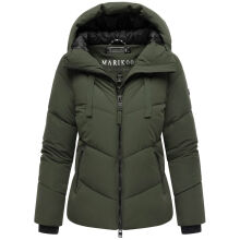 Marikoo Kwamee Damen WInter Herbst Steppjacke Dark Olive Größe XS - Gr. 34