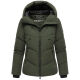 Marikoo Kwamee Damen WInter Herbst Steppjacke Dark Olive Größe XS - Gr. 34