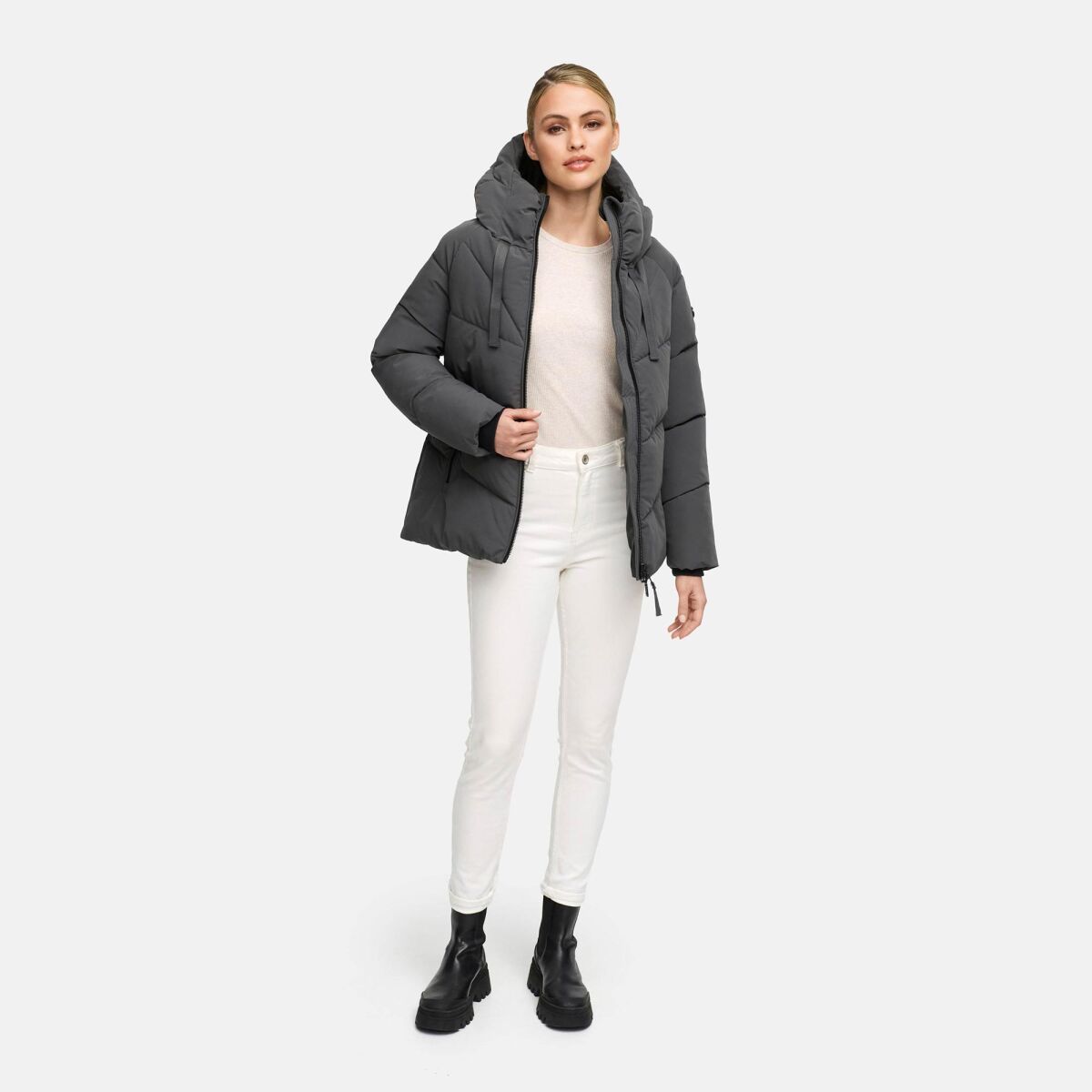 Marikoo Steppjacke Gr 44 Marikoo Lucy Damen Jacke Steppjacke