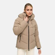 Marikoo Kwamee Damen WInter Herbst Steppjacke Taupe Grey Größe M - Gr. 38